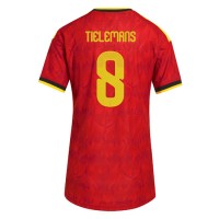 Stroje piłkarskie Belgia Youri Tielemans #8 Koszulka Podstawowej dla damskie MŚ 2026 Krótki Rękaw